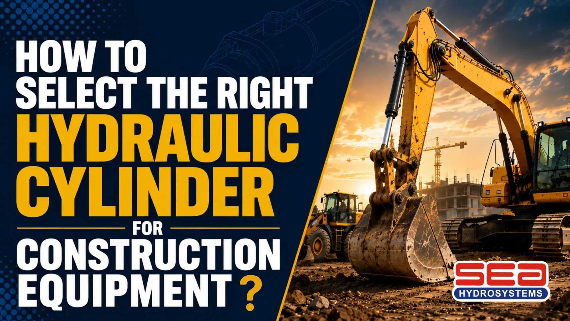 Hydraulic Cylinder for Construction Equipment