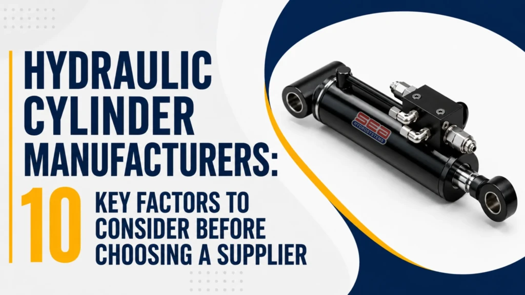 Hydraulic cylinder manufacturers