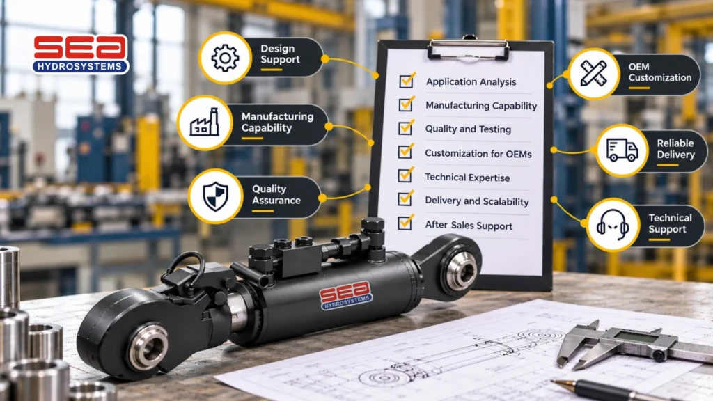 Hydraulic cylinder manufacturers